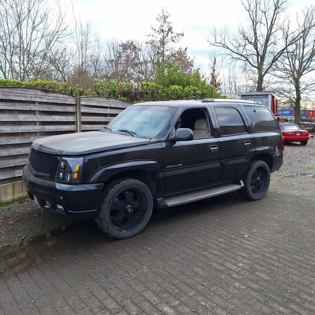 Cadillac Escalade V8 lichte vracht, Auto's, Cadillac, USB, Escalade, Zwart, Zwart