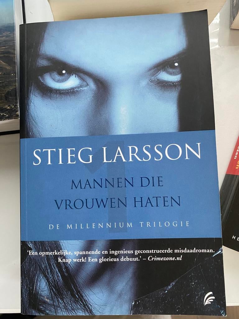 Mannen die vrouwen haten, Boeken, Romans, Ophalen, Zo goed als nieuw