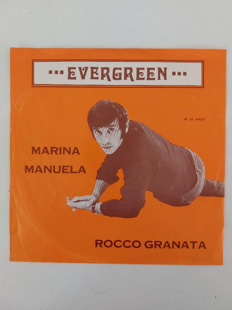 Rocco Granata - Marina, Enlèvement ou Envoi, En néerlandais, Single