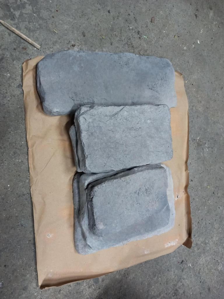 Pierres parement gris basalt, Bricolage & Construction, Enlèvement, Neuf