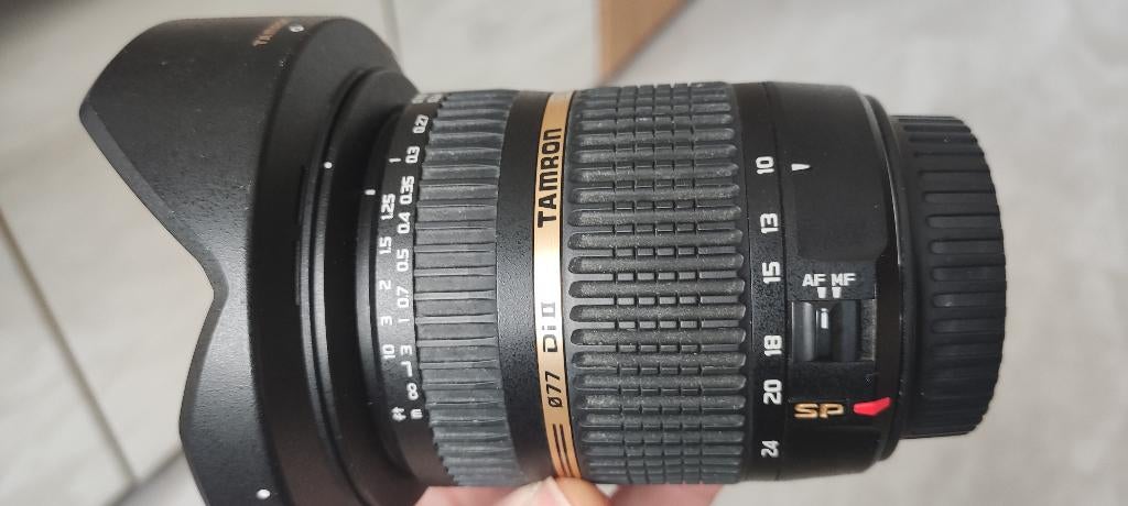TAMRON AF 10-24mm Canon, Ophalen of Verzenden, Zo goed als nieuw, Groothoeklens