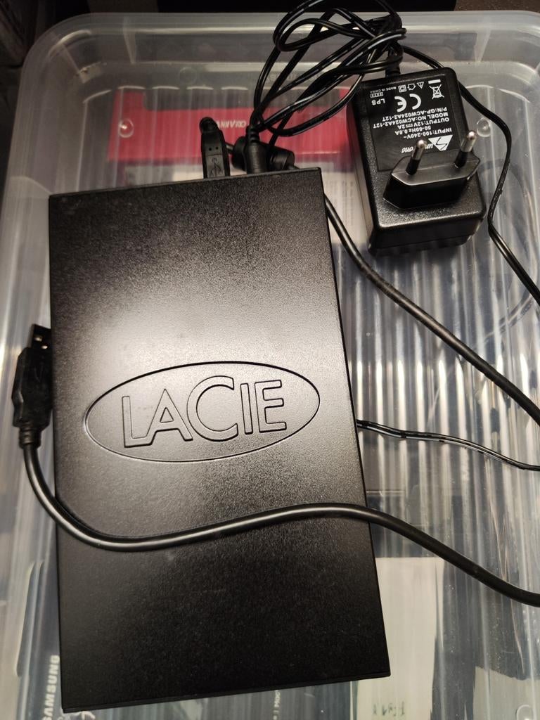 Disque dur externe LaCie, Computers en Software, Harde schijven, Ophalen