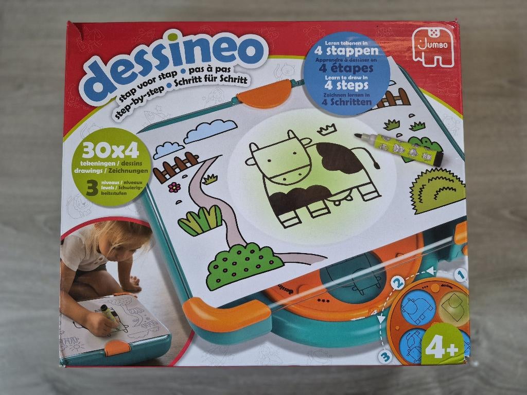 Dessineo met 30 sjablonen, Kinderen en Baby's, Ophalen of Verzenden, Knutselen, Met licht