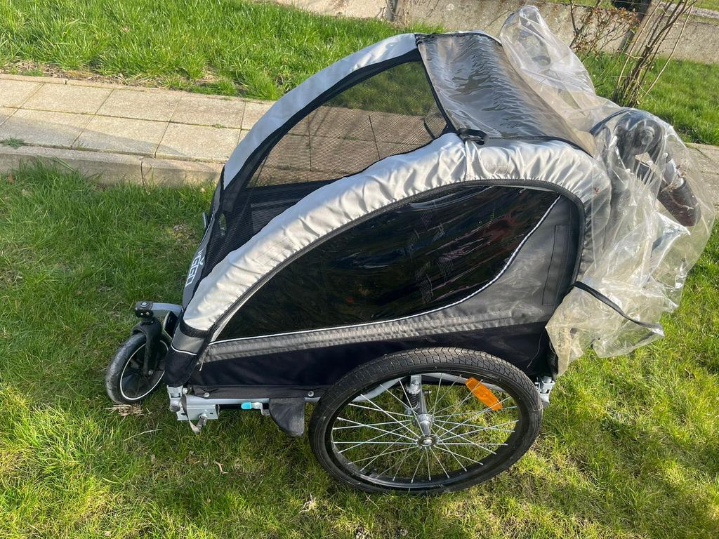 Remorque de vélo pour enfants TIGGO – comme neuve, Enlèvement, Comme neuf
