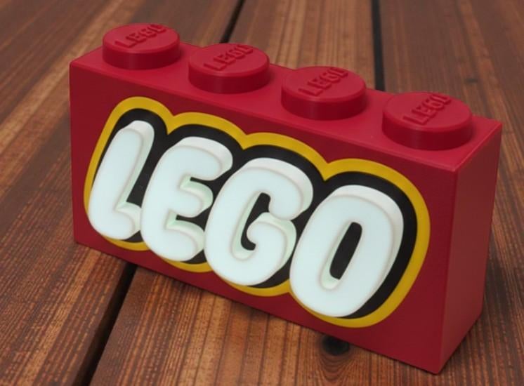 Nieuwe Lego reclamebak inclusief LED verlichting., Ophalen of Verzenden, Nieuw, Lamp