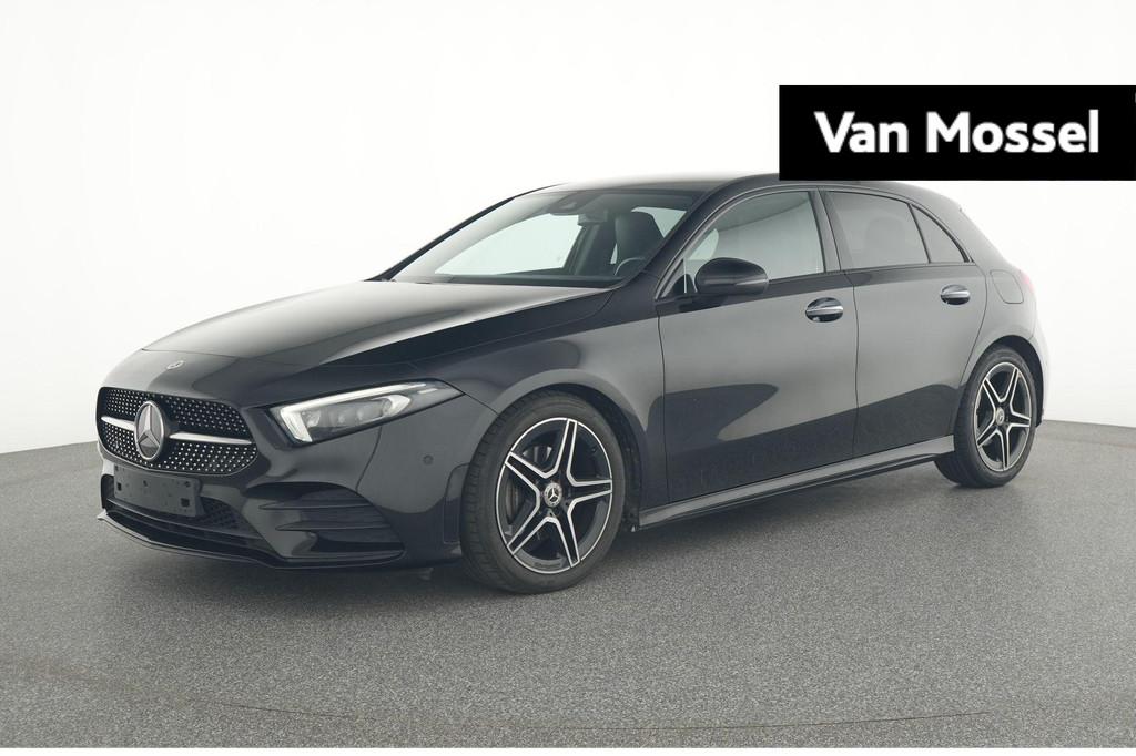 Mercedes-Benz A 200 d AMG Line + MULTIBEAM LED + SENSOREN +, Stof, 4 cilinders, Zwart, Bedrijf