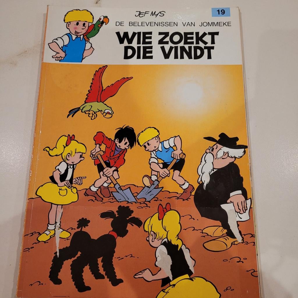 Stripverhalen Jommeke, Boeken, Ophalen