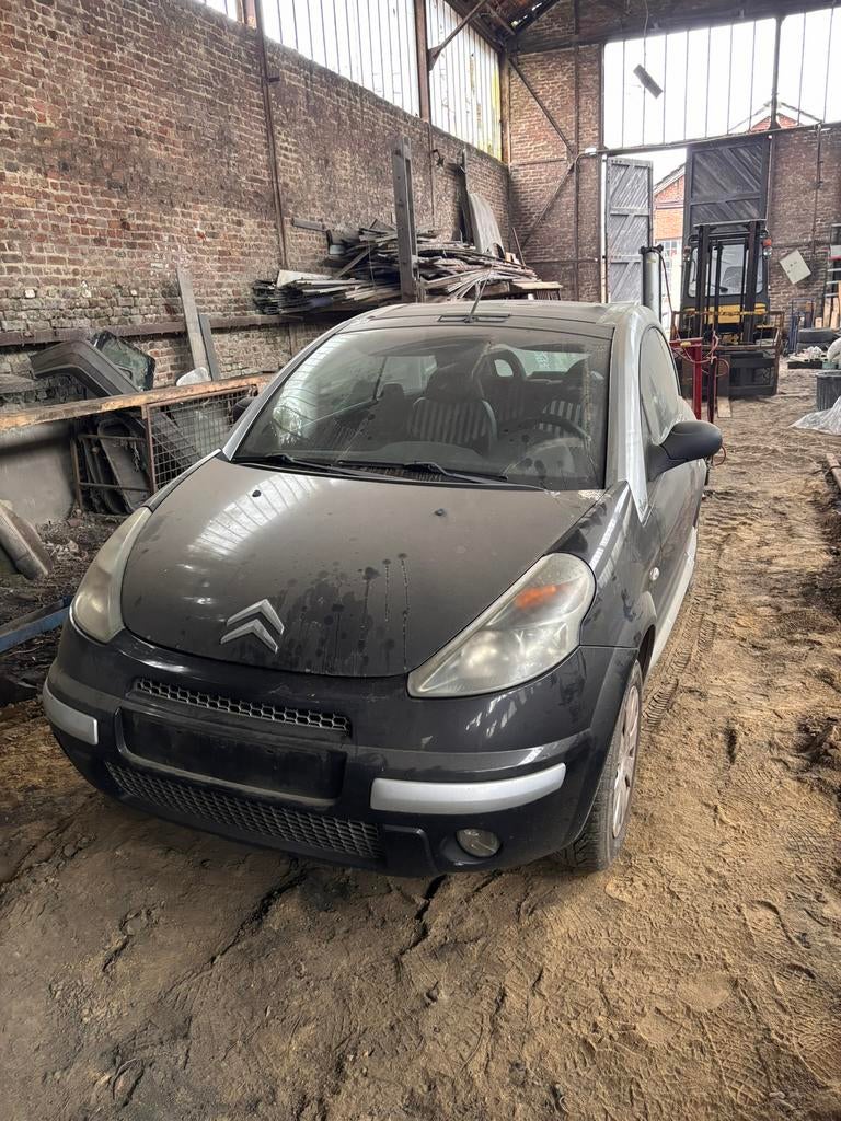 Citroën c3 pluriel, Auto's, Citroën, Cabriolet, Zwart, Particulier, Te koop
