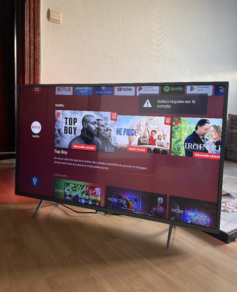 TV 43" LCD rétroéclairage LED Philips 43PUS6401 UHD 4K, Philips, Enlèvement ou Envoi, 50 Hz, LCD
