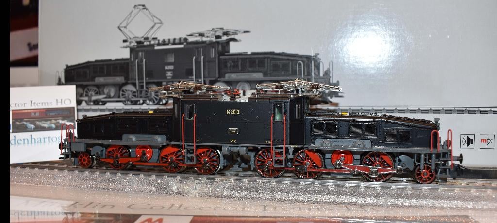 Märklin 37567  "Schwarzes Krokodil" Messe-Lok 2013, Wisselstroom, Locomotief, Ophalen of Verzenden, Zo goed als nieuw