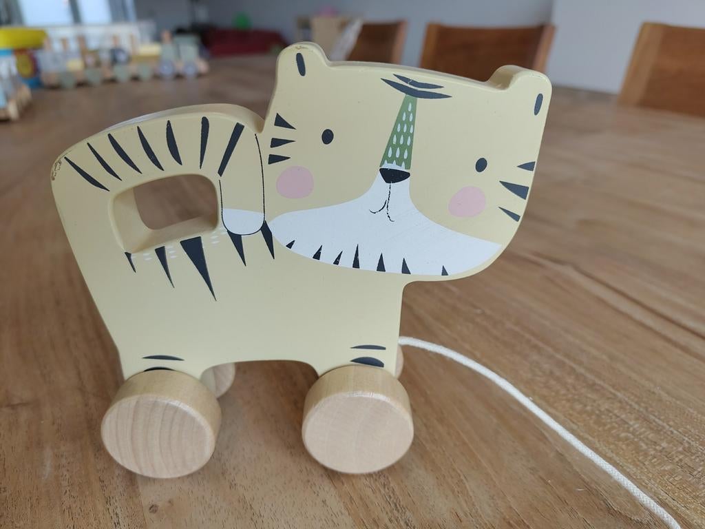 Trekdiertje Tijger van het merk Little Dutch, Ophalen