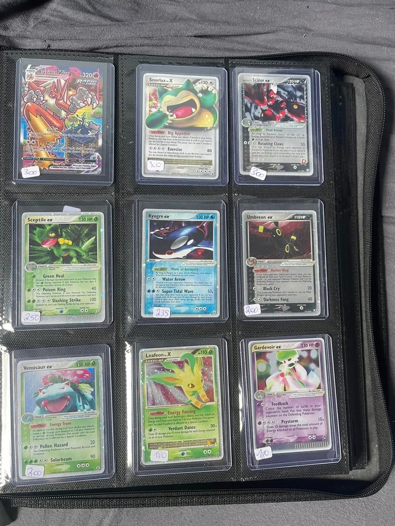 Vintage oude pokemon ex en x kaarten, Hobby en Vrije tijd, Verzamelkaartspellen | Pokémon, Verzenden, Zo goed als nieuw