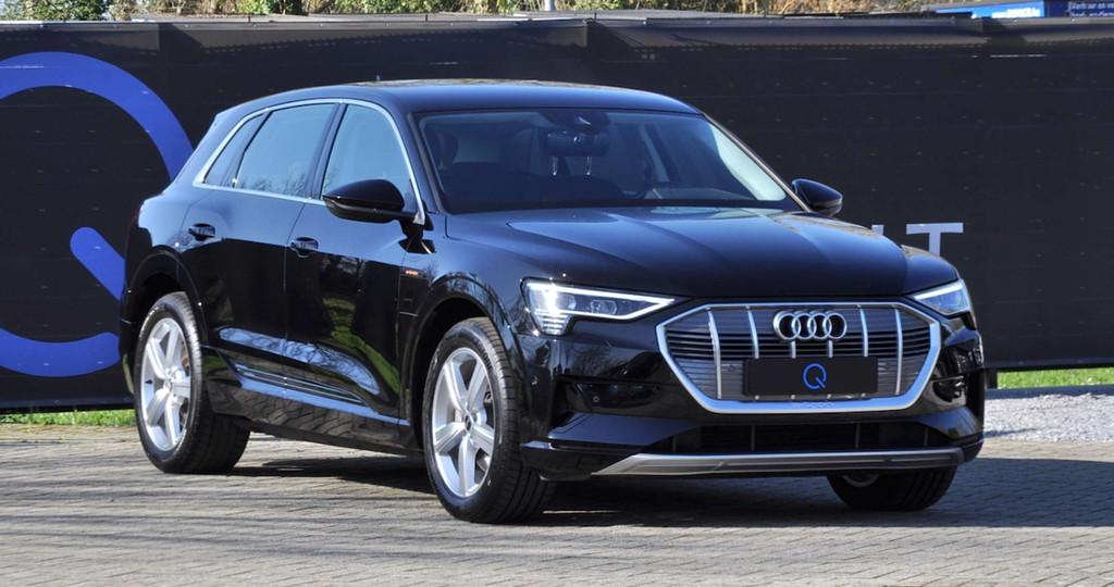 Audi e-tron 50 QUATTRO GPS CAM DAB ZETELVER MEMORYSEATS KEYL, Autos, Audi, Euro 6, Entreprise, Noir, 5 portes