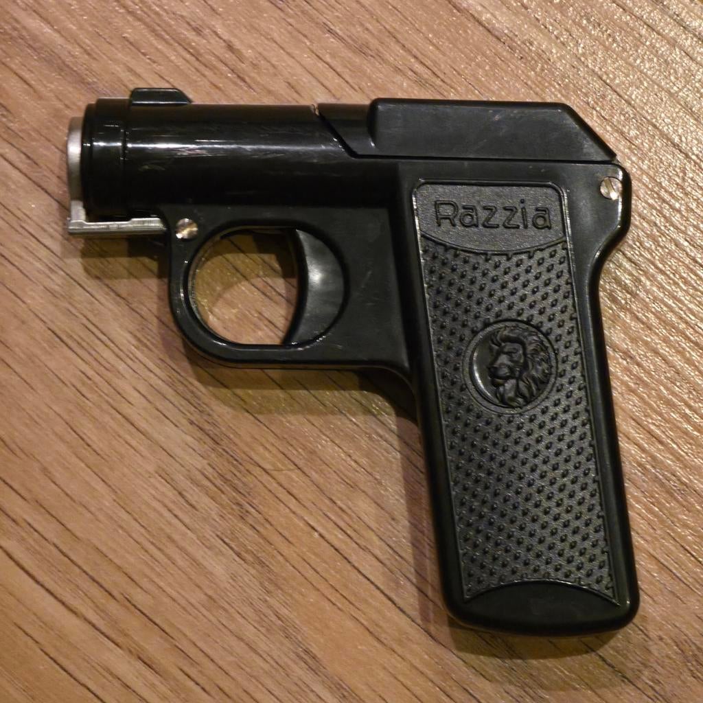 Briquet pour pistolet Razzia - Noir, Enlèvement ou Envoi, Comme neuf, Briquet