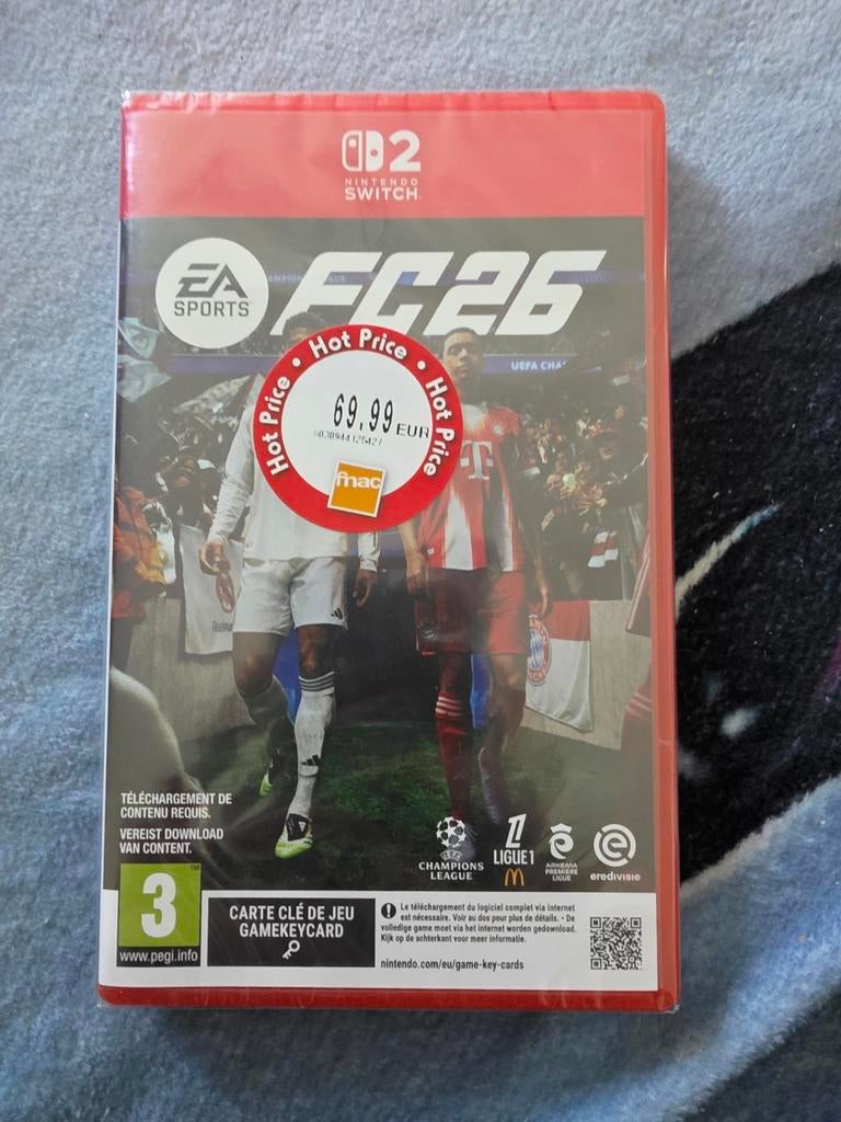 EA Sports FC 26 (Switch 2) nog in folie, Online, Enlèvement ou Envoi, À partir de 3 ans, Sport