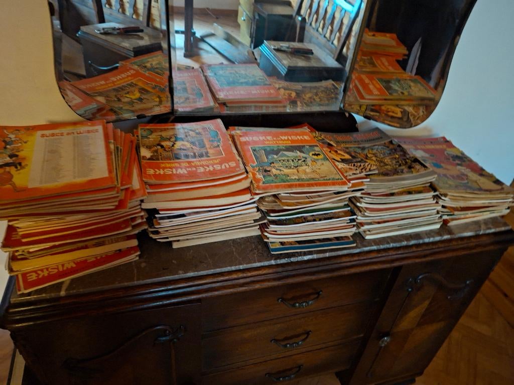 strips Suske en Wiske - Jommeke - De Rode Ridder, Meerdere stripboeken, Ophalen, Gelezen