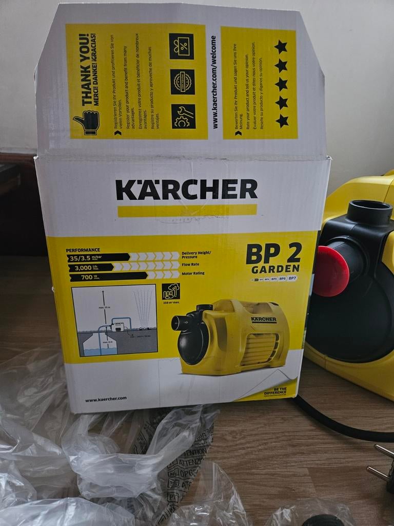Pompe de jardin BP2 Karcher 700 W Nouveau, Enlèvement