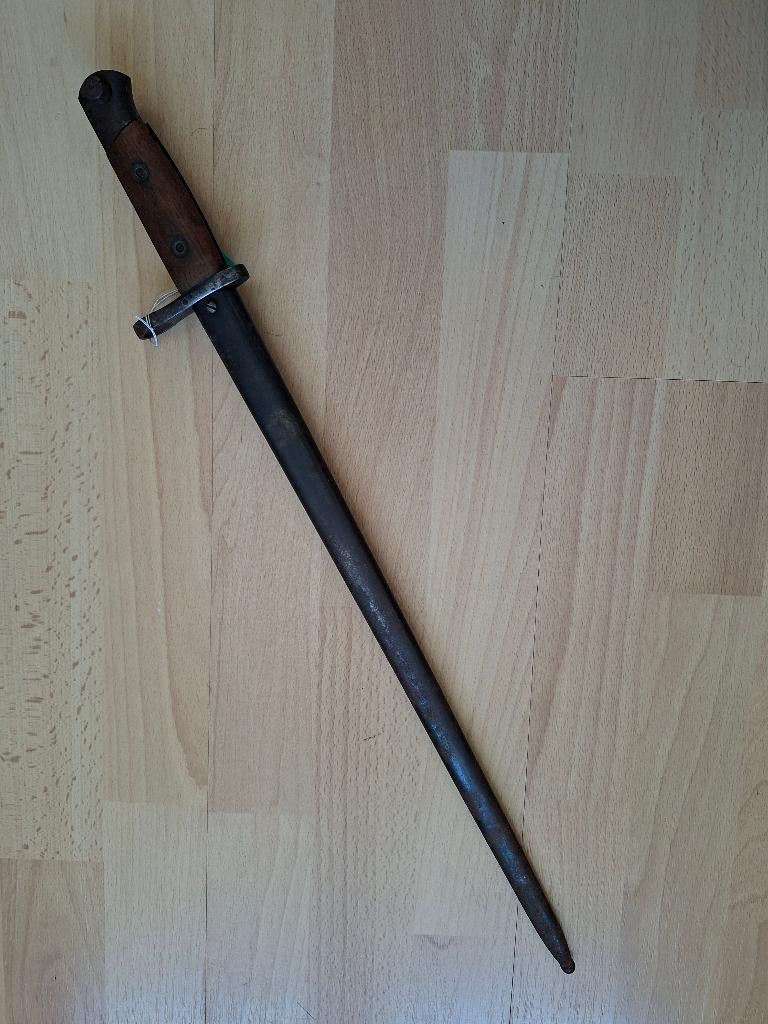 Belgische bajonet wo1, Verzamelen, Ophalen of Verzenden, Landmacht