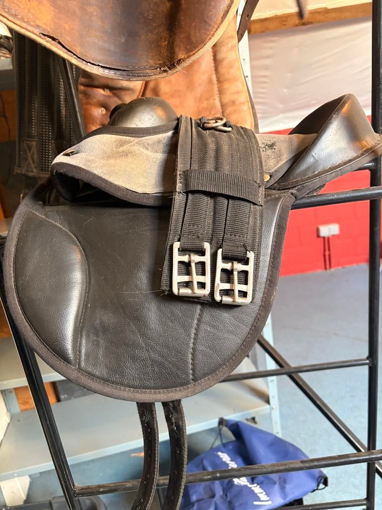 Shetlander zadel, Ophalen of Verzenden, Zo goed als nieuw