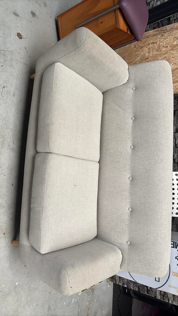 Zetel tweezit stof, Ophalen, Zo goed als nieuw, Stof