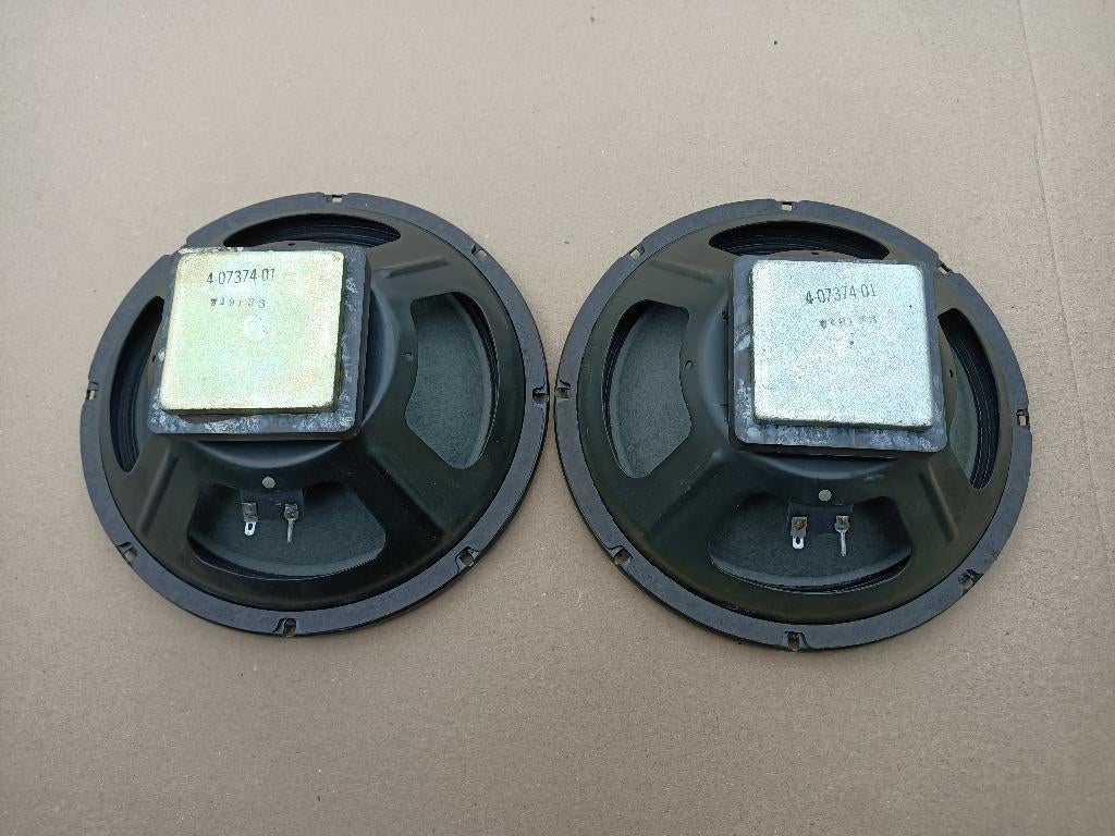 2x 10" Speakers Rowe-AMi R84/R85 (1980) jukebox, Envoi, Ami