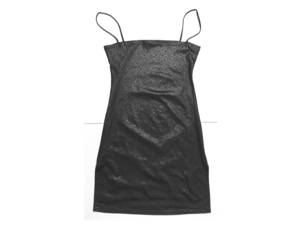 Robe noire Topshop vintage made in UK années 90 - Taille 38, Topshop, Enlèvement, Porté, Noir