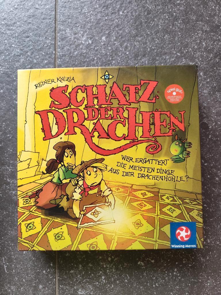 Schatz der Drachen (Reiner Knizia) memory spel voor kids, Ophalen of Verzenden, Zo goed als nieuw