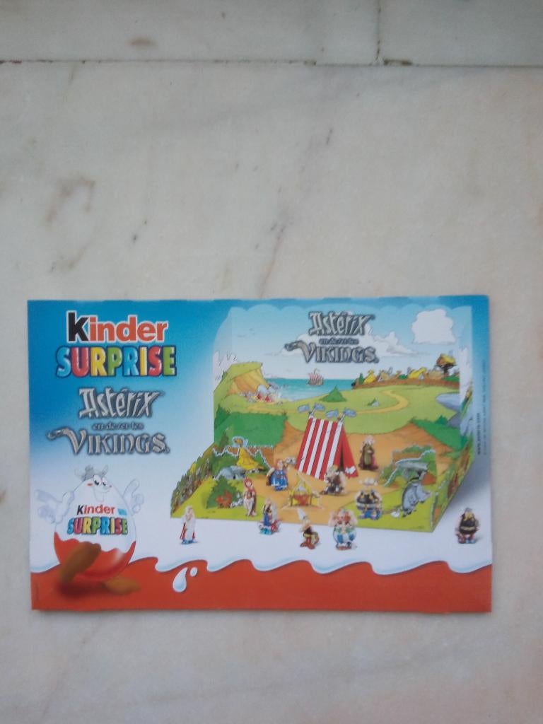 Astérix et les Vikings (2006 - Kinder- complet)., Enlèvement ou Envoi, Astérix et Obélix, Neuf, Statue ou Figurine