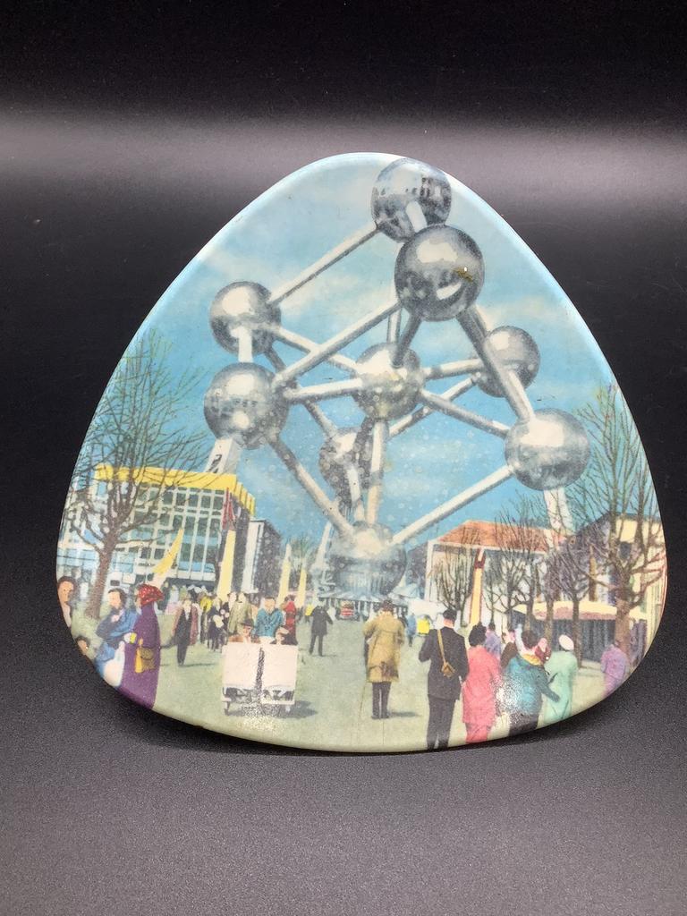 Ancien ramasse-monnaie Expo 58, Collections, Enlèvement ou Envoi