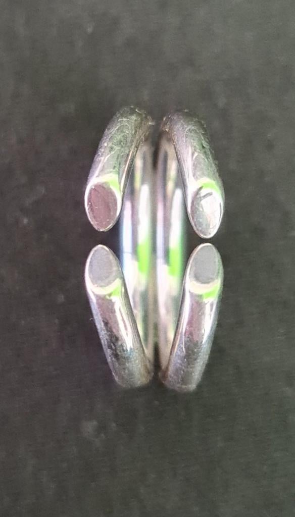 Zilveren ring, Handtassen en Accessoires, Ringen, Ophalen