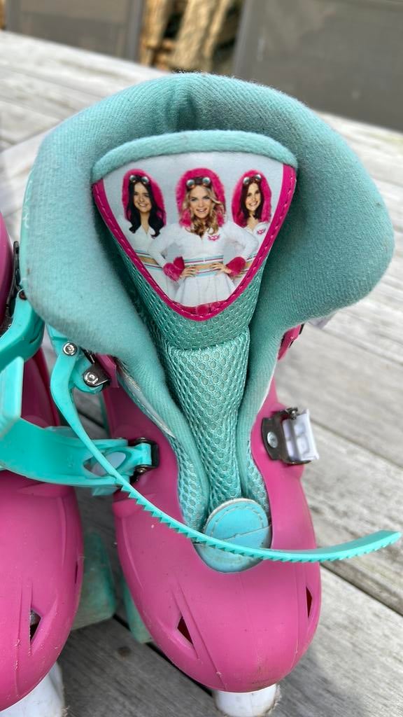 Verstelbare rolschaatsen k3, Verstelbaar, Kinderen, Ophalen of Verzenden, Zo goed als nieuw