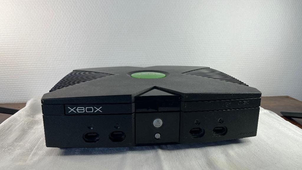 xbox original compleet, Games en Spelcomputers, Spelcomputers | Xbox Original, Ophalen of Verzenden, Zo goed als nieuw, Met 1 controller