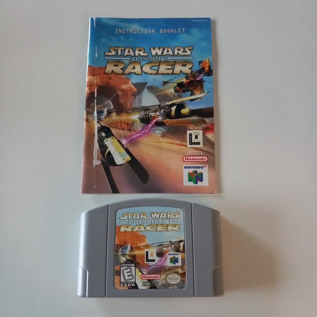 Star wars racer Nintendo 64 usa, Ophalen of Verzenden, Zo goed als nieuw