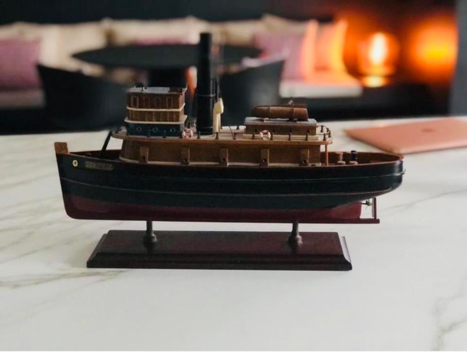 maquette de bateau Baltimore de Trouville, France, Enlèvement ou Envoi, Comme neuf