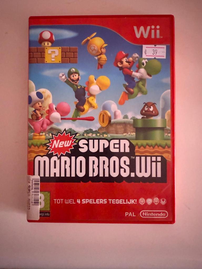 New Super Mario Bros., Wii, Enlèvement, Plateforme, À partir de 3 ans