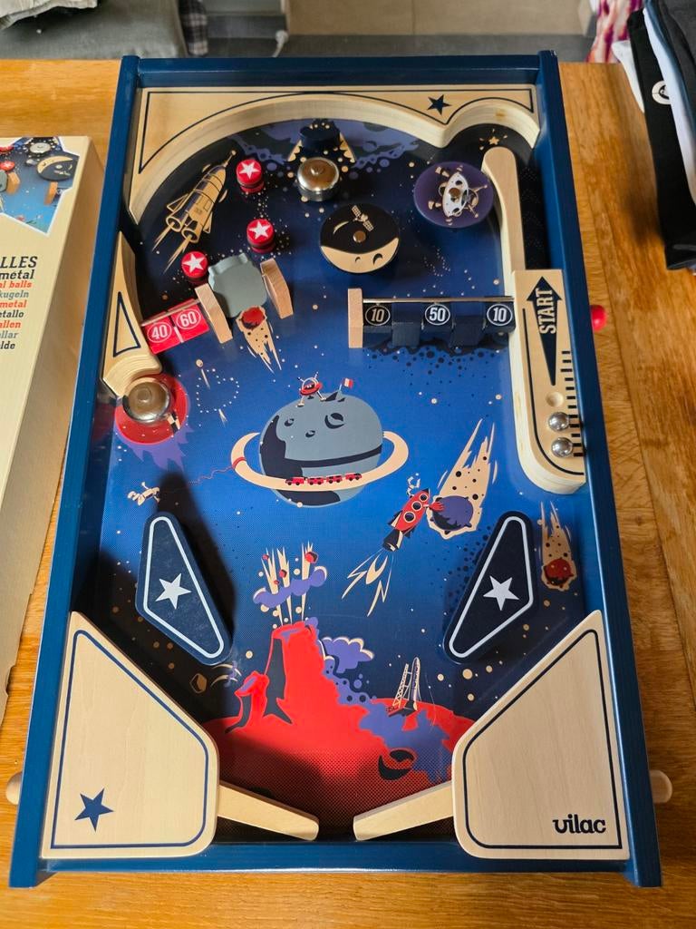 Flipper De l Espace en bois Vilac, Enlèvement