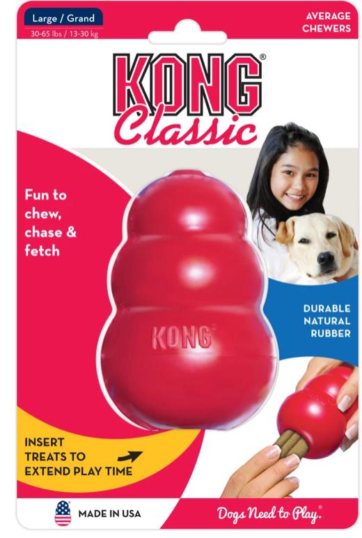 KONG Classic L, Animaux & Accessoires, Jouets pour chiens, Neuf, Jouets à mâcher, Enlèvement ou Envoi
