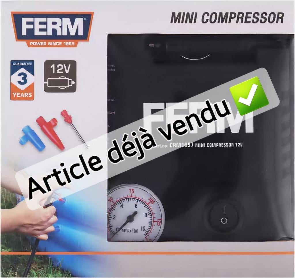 Gonfleur allume cigare ferm neuf / Article déjà vendu ✅️, Enlèvement