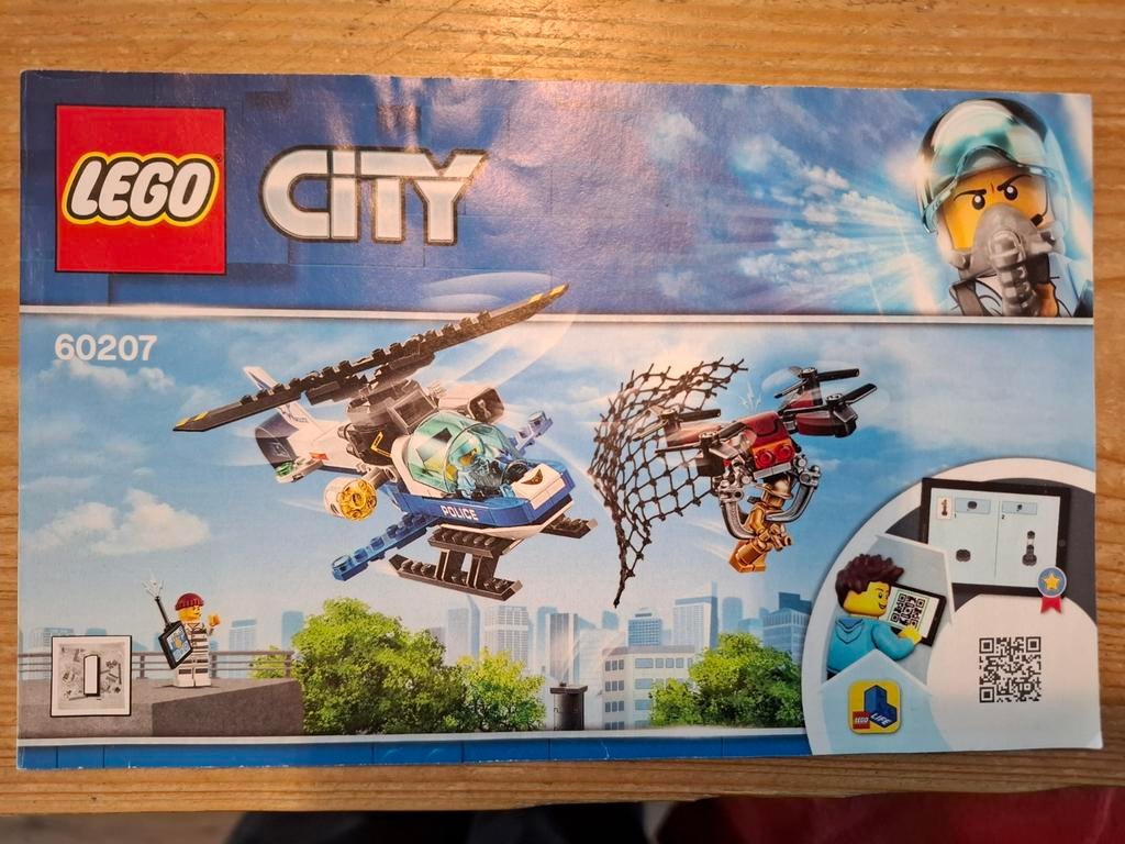 LEGO City set 60207 - politiehelicopter, Ophalen of Verzenden, Lego