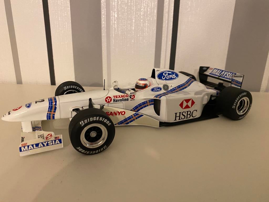 F1 Steward /ford (1997) R.Barrichello 1/18, Hobby & Loisirs créatifs, Modélisme | Radiocommandé & Téléguidé | Voitures, Enlèvement