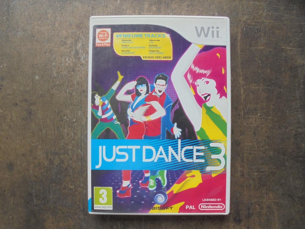 Just Dance 3 voor Wii (zie foto's) VIII, Games en Spelcomputers, Games | Nintendo Wii, Muziek, Gebruikt, Ophalen of Verzenden