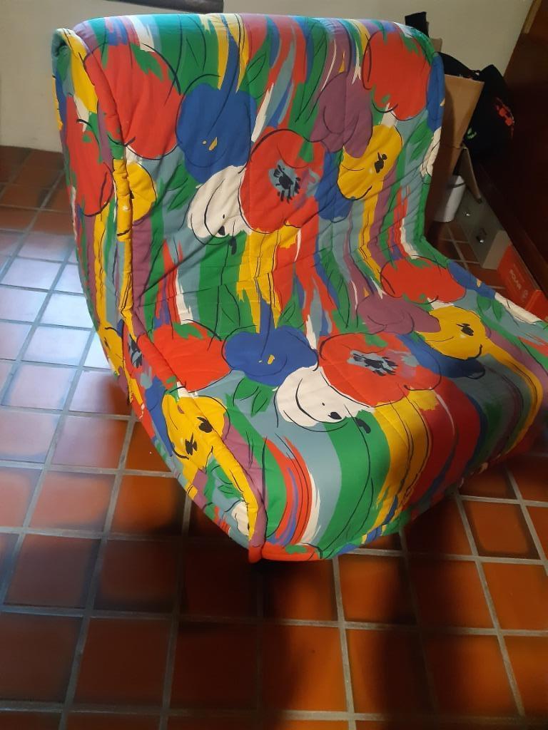 Zetelbed  1persoon, Ophalen, Gebruikt, 125 cm of meer, 75 tot 100 cm