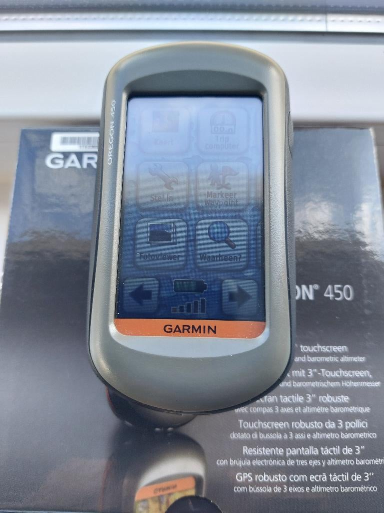 GARMIN   OREGON 450 Fiets computer, Ophalen, GPS, Zo goed als nieuw