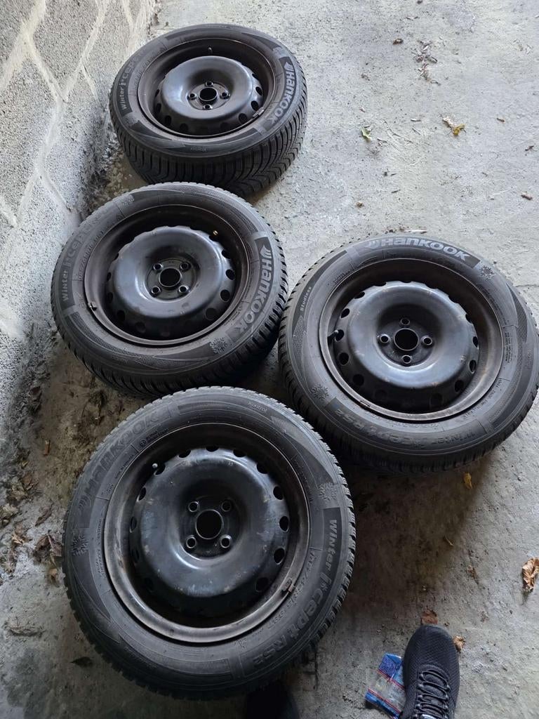 hancook winter icept rs2 banden 185 65 r15  met velg, Auto-onderdelen, Banden en Velgen, Band(en), Winterbanden, 15 inch, 185 mm