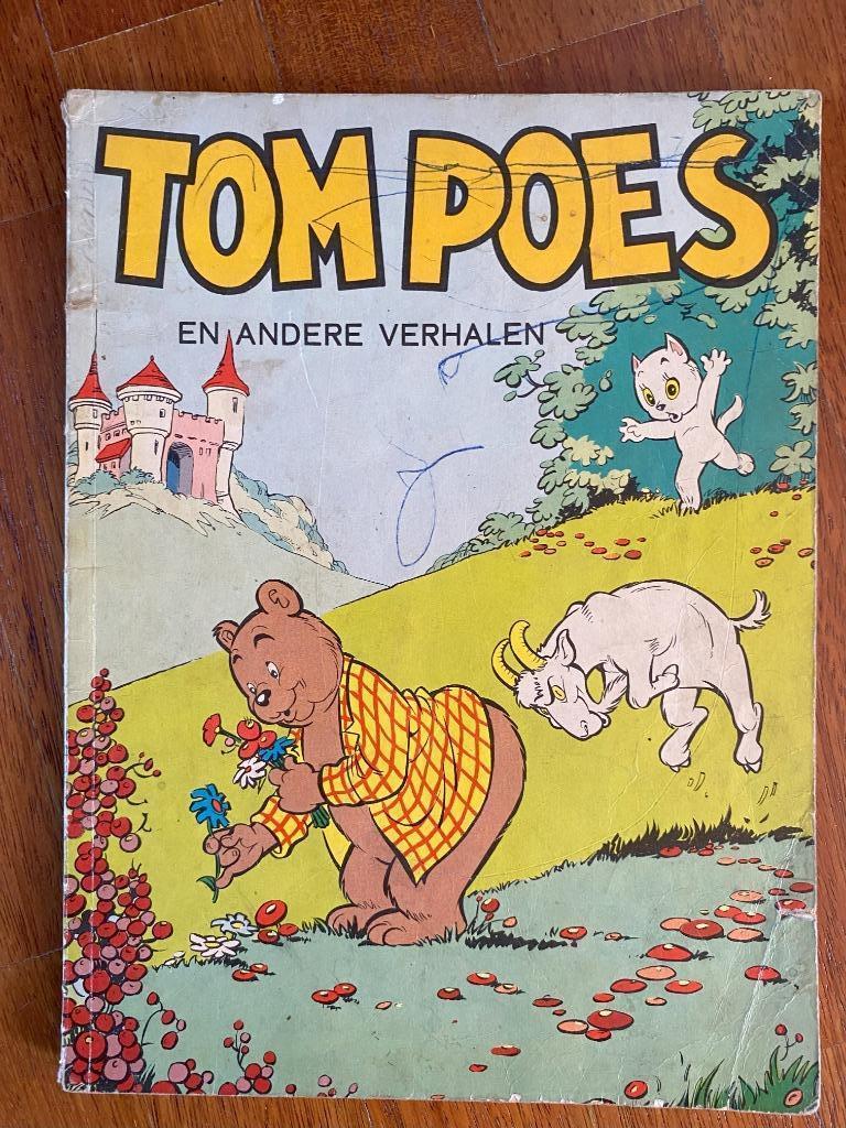 HEER BOMMEL EN TOM POES - Tom Poes en andere verhalen, Boeken, Stripverhalen, Gelezen, Marten Toonder, Eén stripboek, Ophalen of Verzenden
