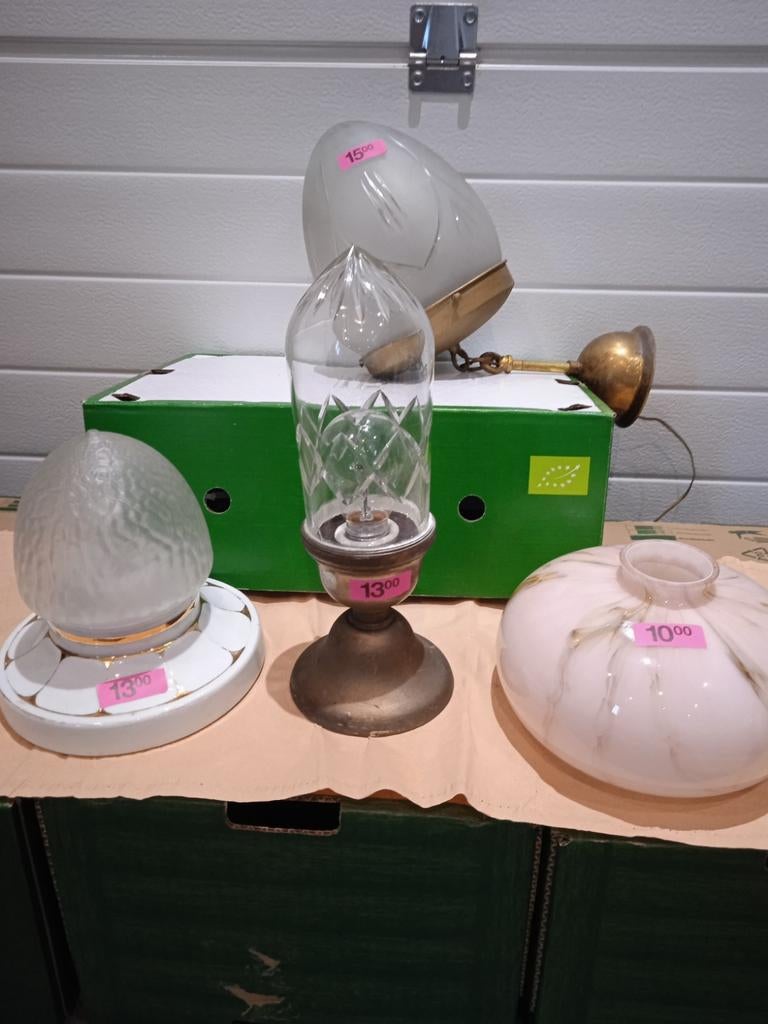 oude lusters maar mooi oud, Antiek en Kunst, Ophalen of Verzenden