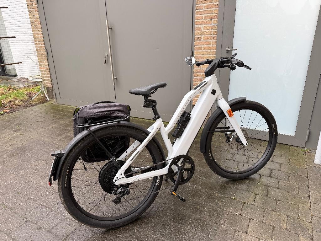 Stromer ST3 comfort ketting wit - M (met slechts 517km), Ophalen of Verzenden, Zo goed als nieuw, 51 tot 55 cm, Stromer