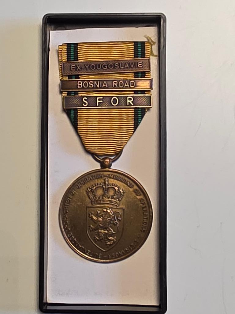 medaille Belgique, Collections, Envoi, Autres, Ruban, Médaille ou Ailes