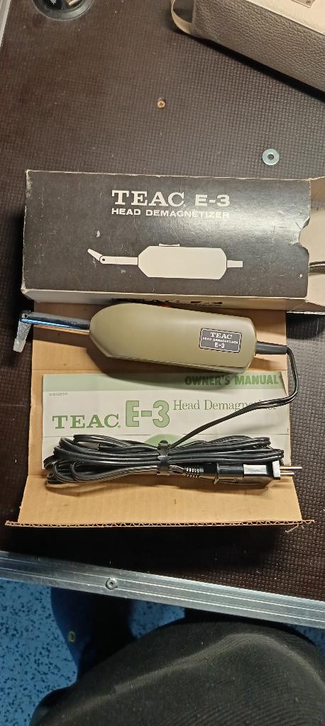 Demagnétiseur TEAC E-3, TV, Hi-fi & Vidéo, Câbles audio & Câbles de télévision, Enlèvement ou Envoi, Comme neuf