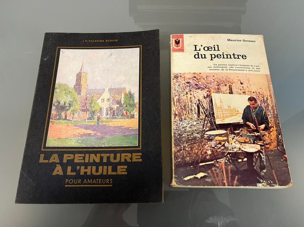 La peinture à l'huile - l'œil du peintre, Enlèvement ou Envoi, Utilisé, Peinture à l'huile